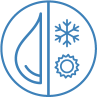 Los dos ciclos de refrigeración interconectados permiten separar la calefacción/refrigeración de la producción de ACS permitiendo el funcionamiento en paralelo y evitando interrupciones en la producción del confort doméstico.