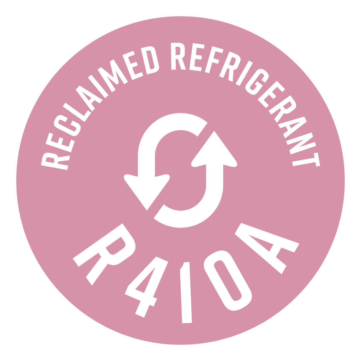 El gas R410A renerado es un refrigerante idéntico al original, pero recuperado de sistemas existentes. Para una economía siempre, más circular